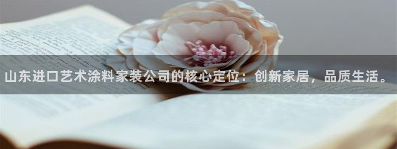和记平台:山东进口艺术涂料家装公司的核心定位:创新家居,品质
